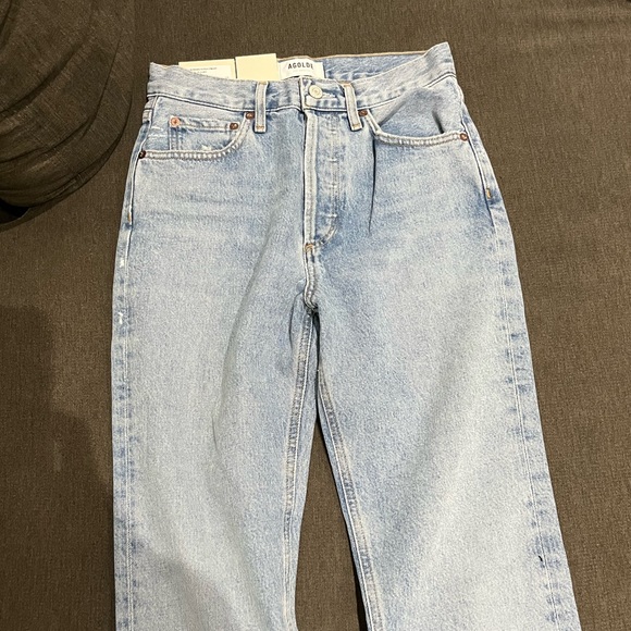 New Agolde Lana Jean in Riptide - Picture 10 of 10